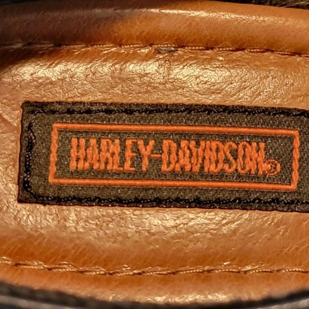 Vintage Harley-Davidson Oxford Loafers